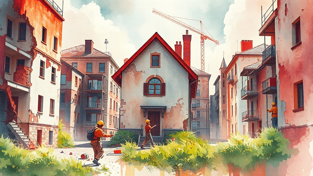 정부 정책 & 전문가 분석 (watercolor 스타일)