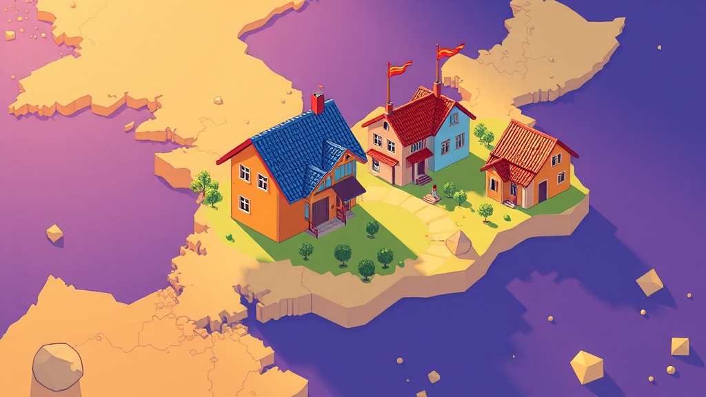 부동산 가격, 무엇이 움직일까? (cartoon 스타일)