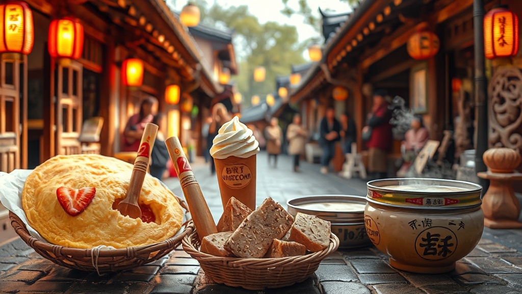 계절별 전주 음식 (realistic 스타일)