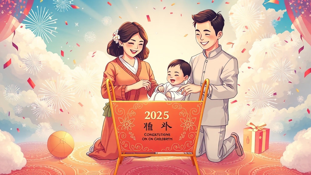 첫만남이용권, 무엇이 좋을까요? (illustration 스타일)