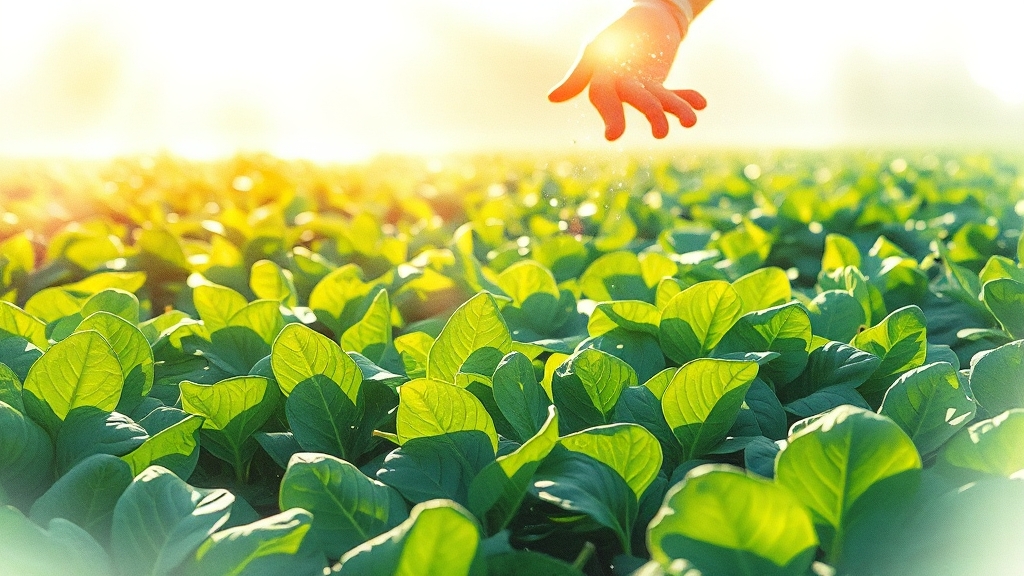 시금치 관련 꿈 상황별 해몽 (watercolor 스타일)