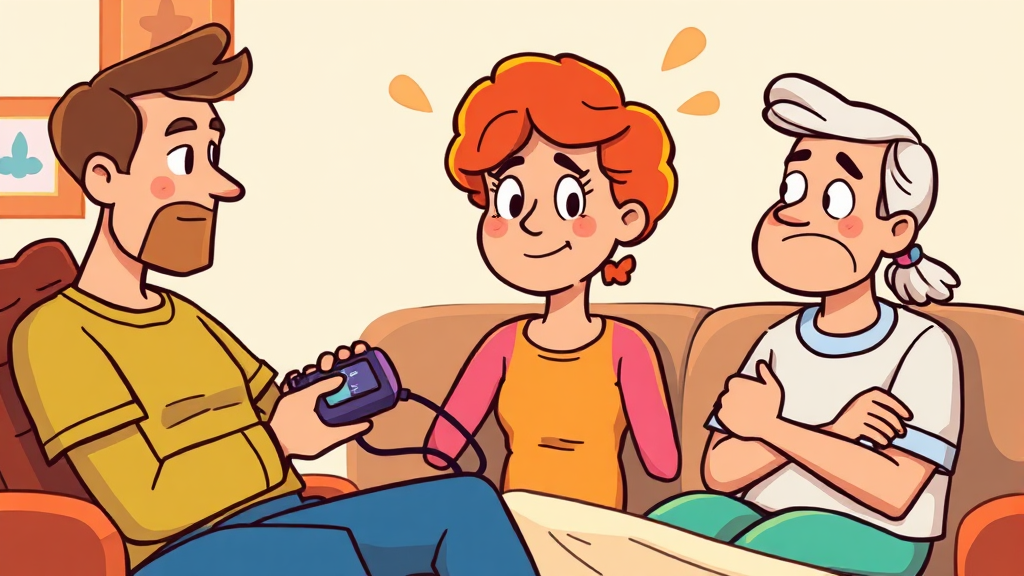 혈압약, 왜 먹게 되었을까? (cartoon 스타일)