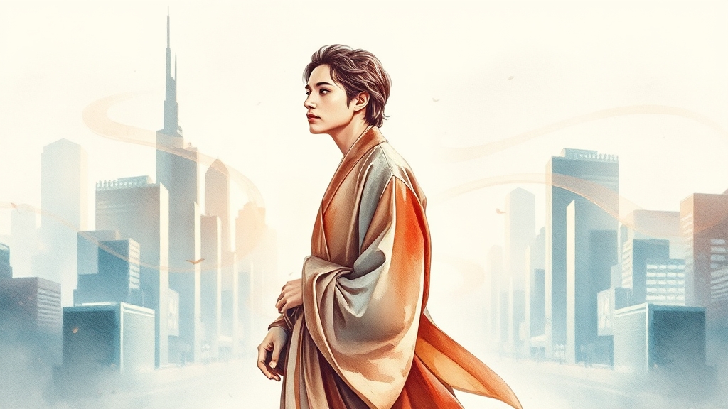 민간 서비스와의 차이점 (watercolor 스타일)