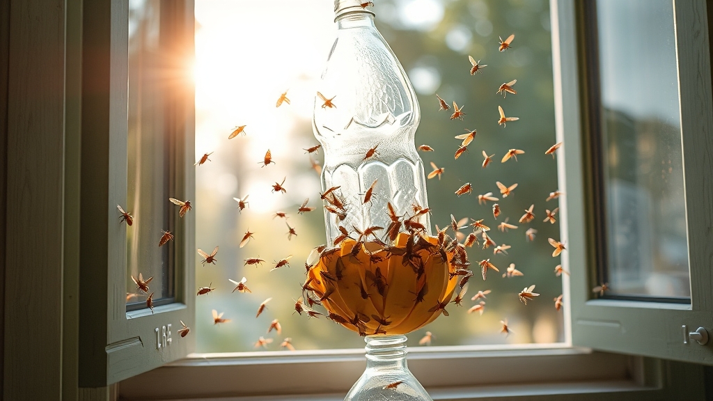 초파리 트랩 직접 만들기 (realistic 스타일)