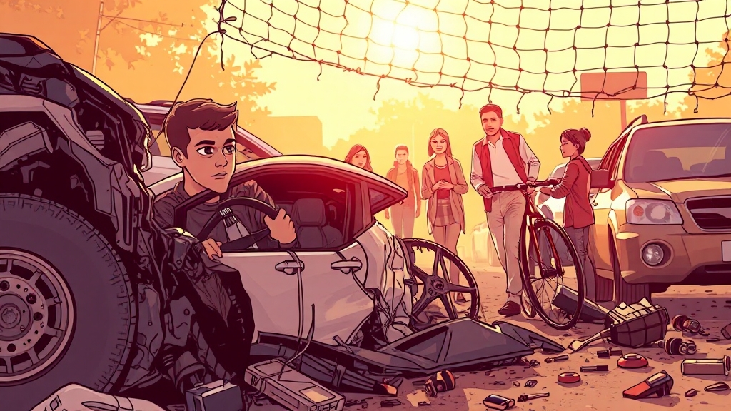 운전자 보험, 어떤 보상을 받을까? (illustration 스타일)