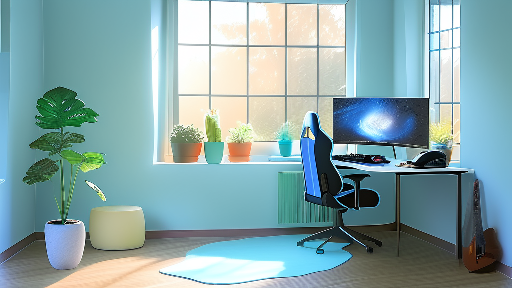 게임 렉 줄이는 필수 설정: 윈도우 최적화 (watercolor 스타일)