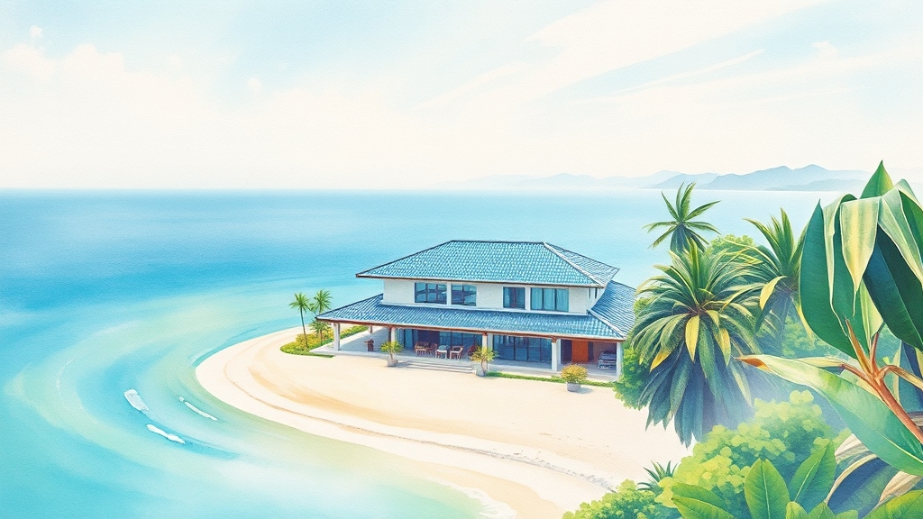 주변 관광지 정보 (watercolor 스타일)