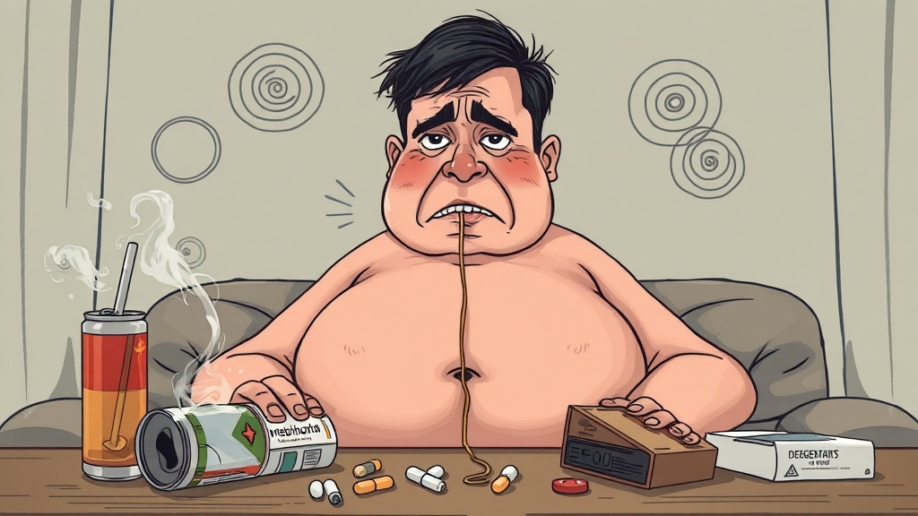 배 가스 즉시 해결 가이드 3 가스 원인과 주요 증상 (illustration 스타일)