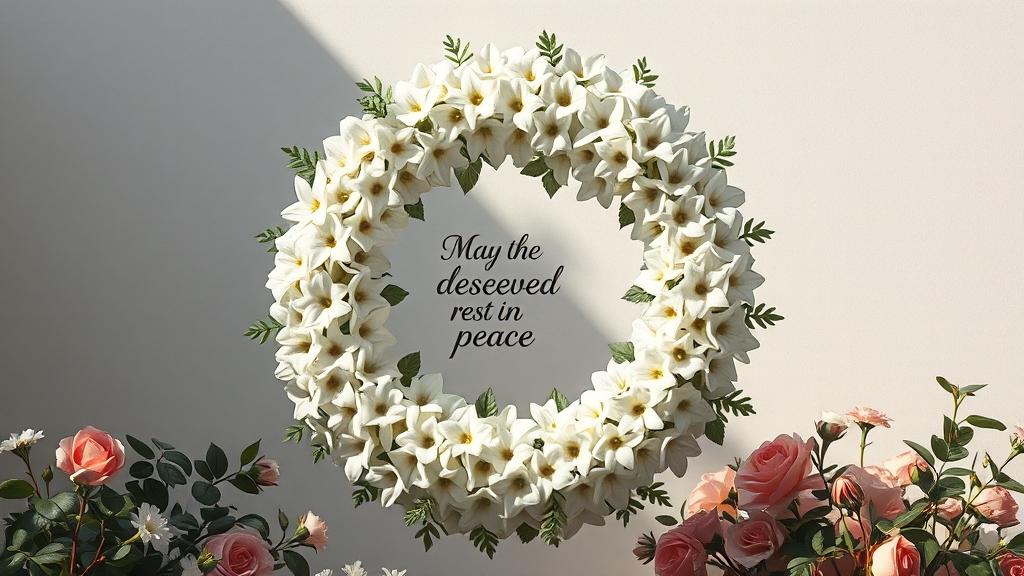 디자인 및 품질: 고인의 명복을 기원하며 (realistic 스타일)