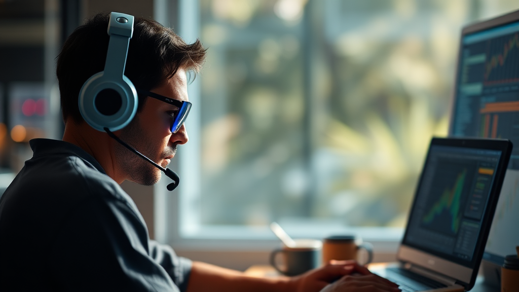 AI 부업 종류 및 플랫폼 (realistic 스타일)