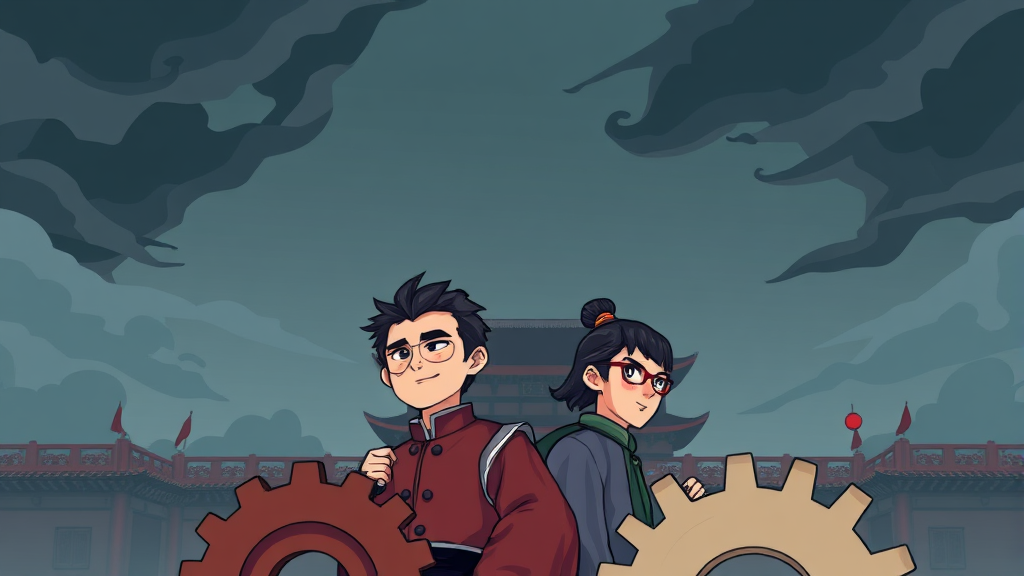 이강과 박달이의 운명은? (cartoon 스타일)