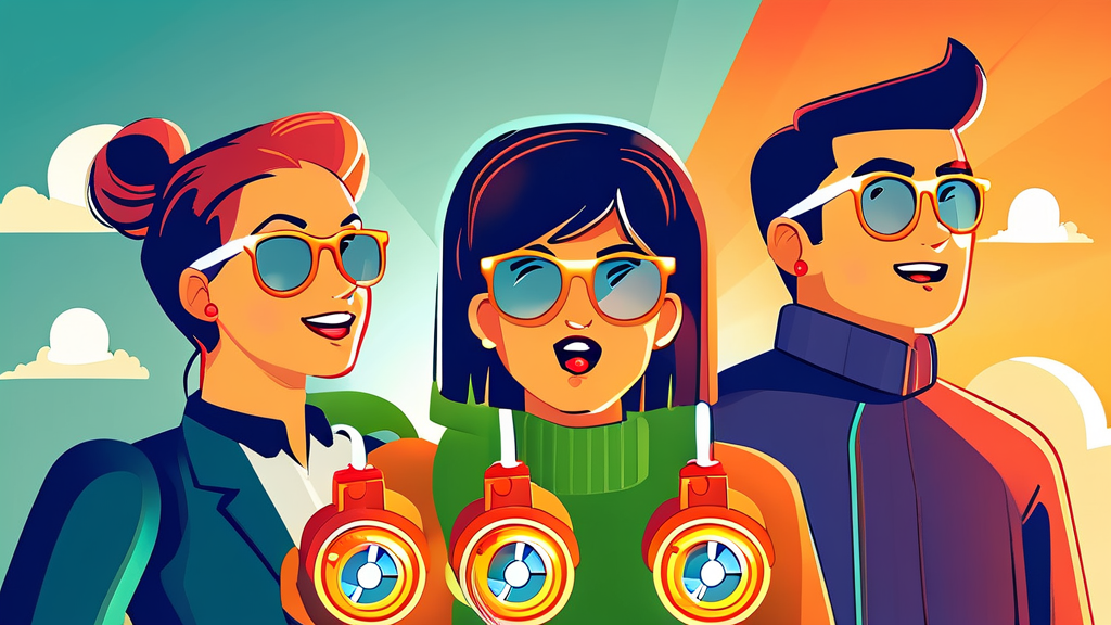 안전하게 섭취하기: 부작용 및 주의사항 (cartoon 스타일)