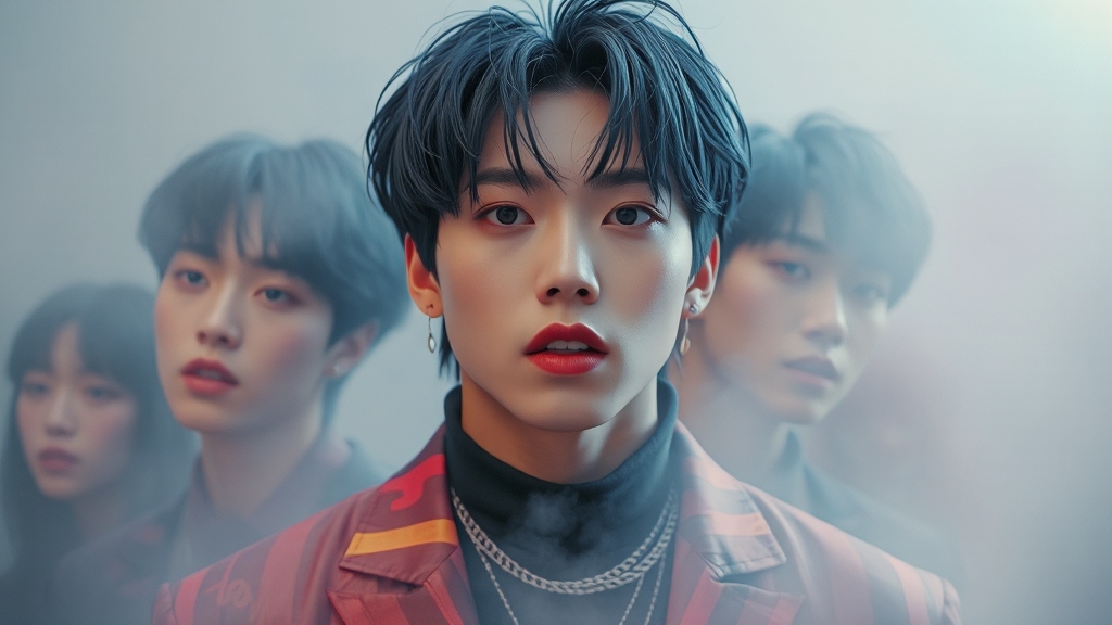 2025년 1월, 르세라핌 컴백 확정! (watercolor 스타일)