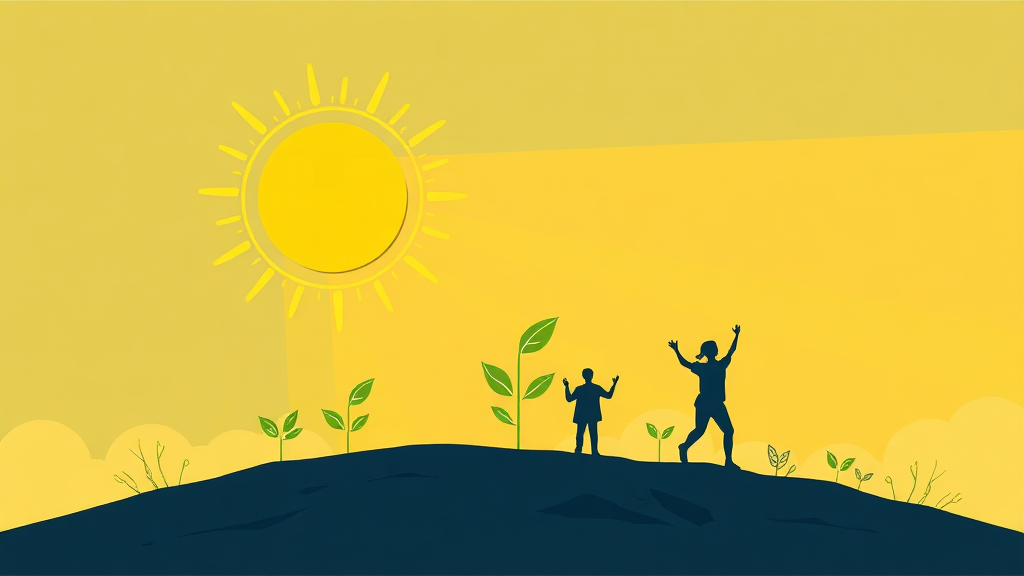 새출발기금, 희망의 제도 (illustration 스타일)