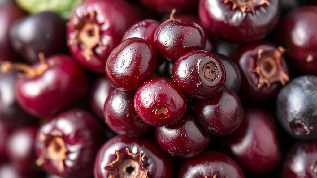 하스카프베리, 효능 알아보기 (realistic 스타일)