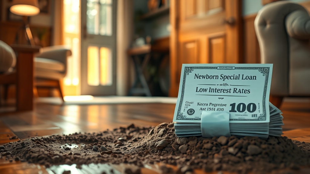 신생아 특례대출이란? (realistic 스타일)