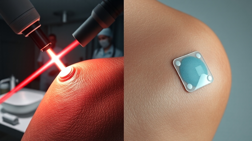 쥐젖 제거, 병원 vs 자가? (realistic 스타일)