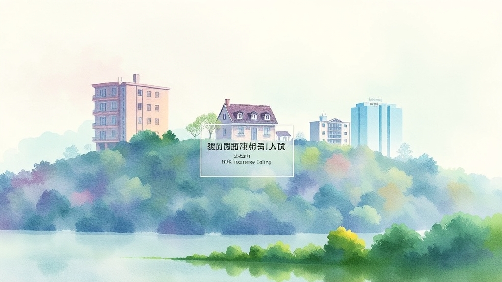 주택 종류별 가입 가능 여부 (watercolor 스타일)