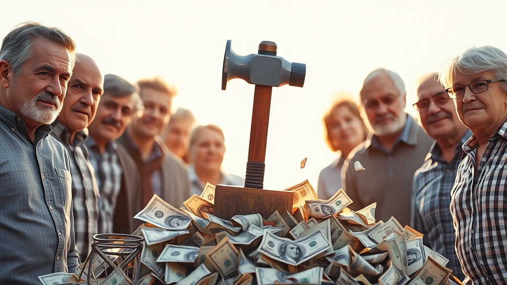 신용사면, 빚 탕감 제도란? (realistic 스타일)