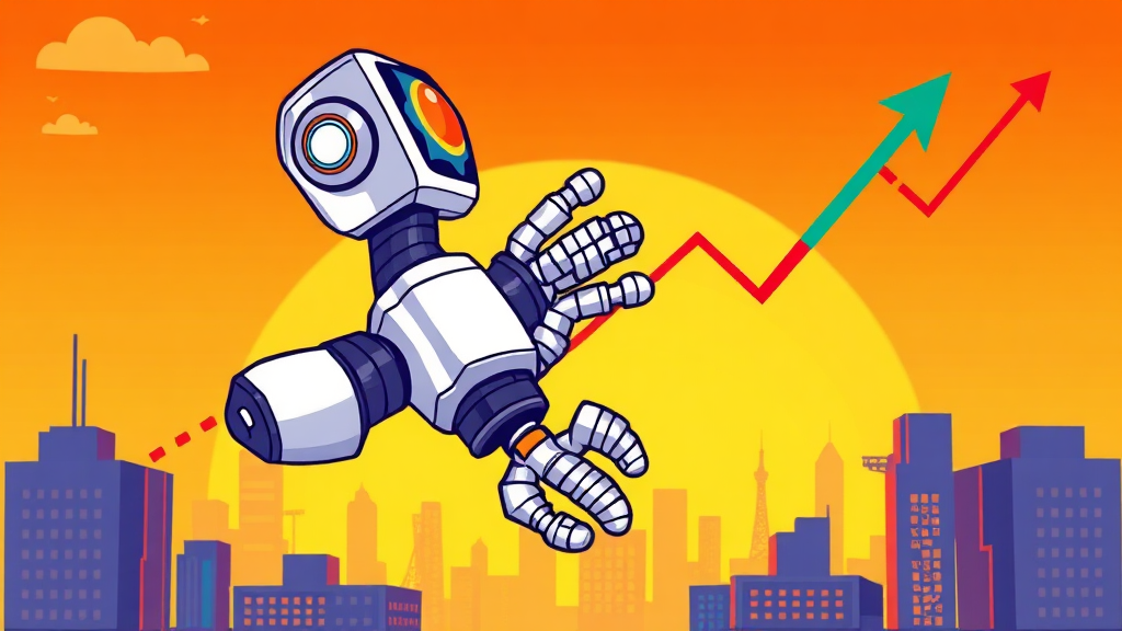 최근 주가 흐름 분석 (cartoon 스타일)