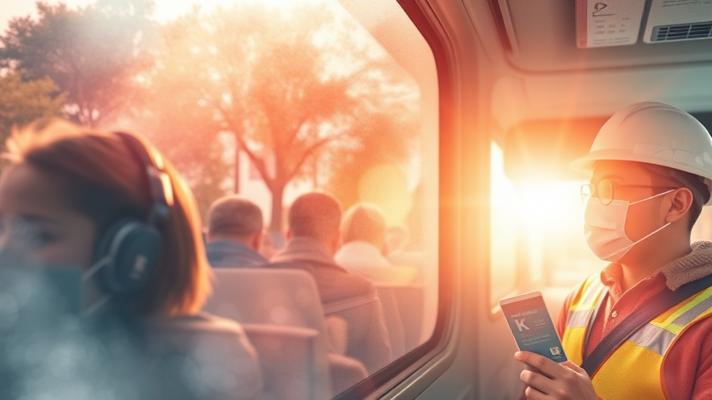 K패스 모두의카드 혜택: 일반 vs 플러스 (watercolor 스타일)