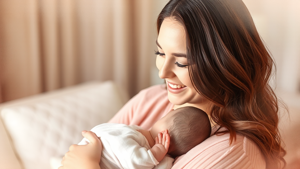 산후조리원 예약 및 준비 사항 (watercolor 스타일)