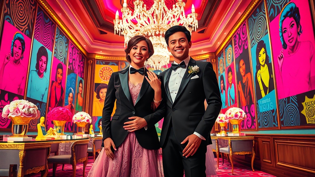 웨딩홀 & 예복 상담 꿀팁 (popart 스타일)