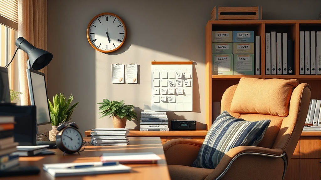 휴가 및 연차 사용 변화 (realistic 스타일)