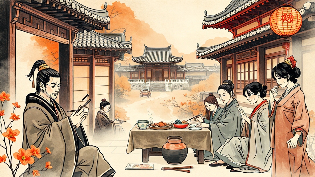 삼복의 기원과 역사 (illustration 스타일)