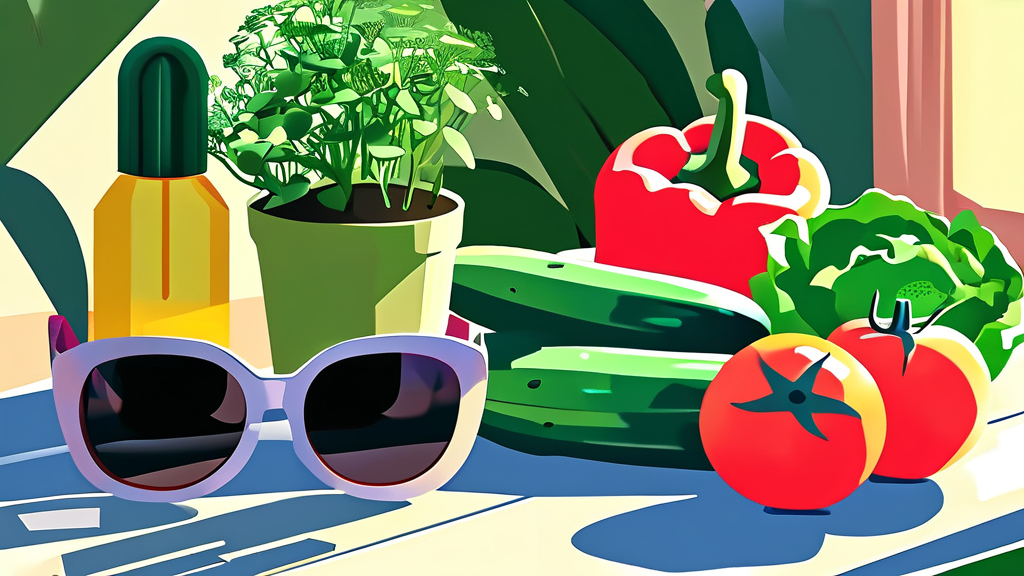 백내장 초기 증상 관리 및 예방법 (illustration 스타일)