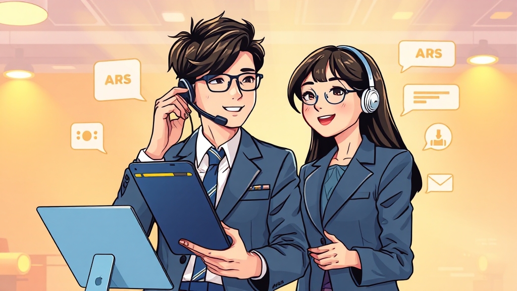 전화/온라인 상담 완벽 가이드 (illustration 스타일)