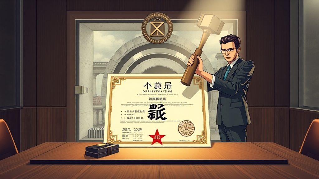 등기 완료, 확인은 필수! (illustration 스타일)