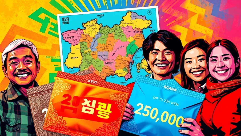 기존 지원금과 뭐가 다를까요? (popart 스타일)