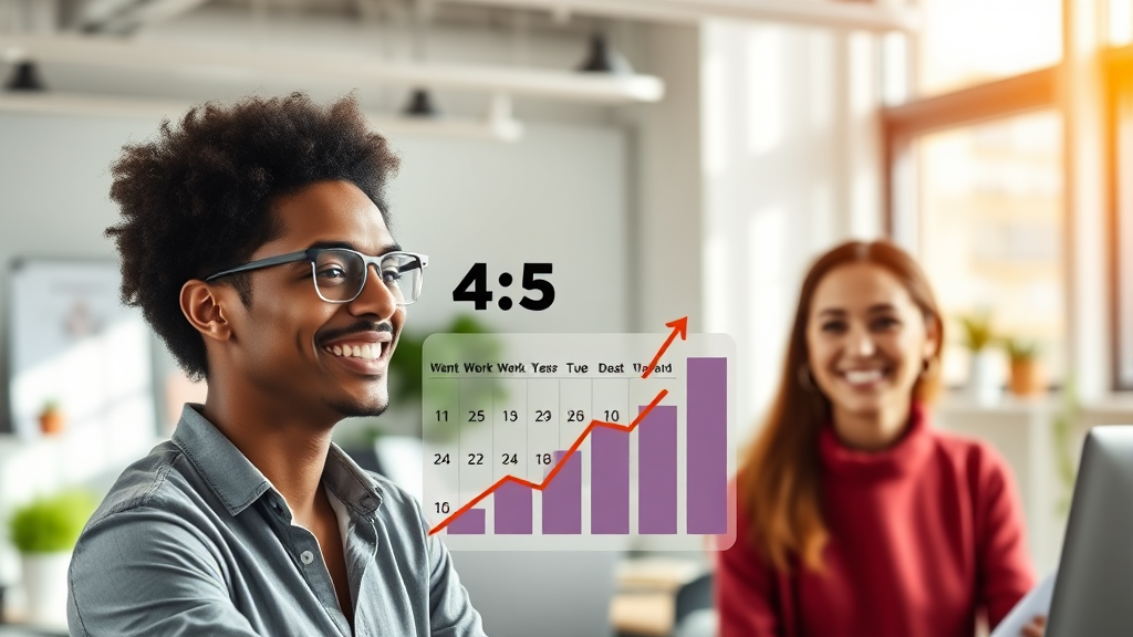 주 4.5일제, 왜 도입할까? (realistic 스타일)