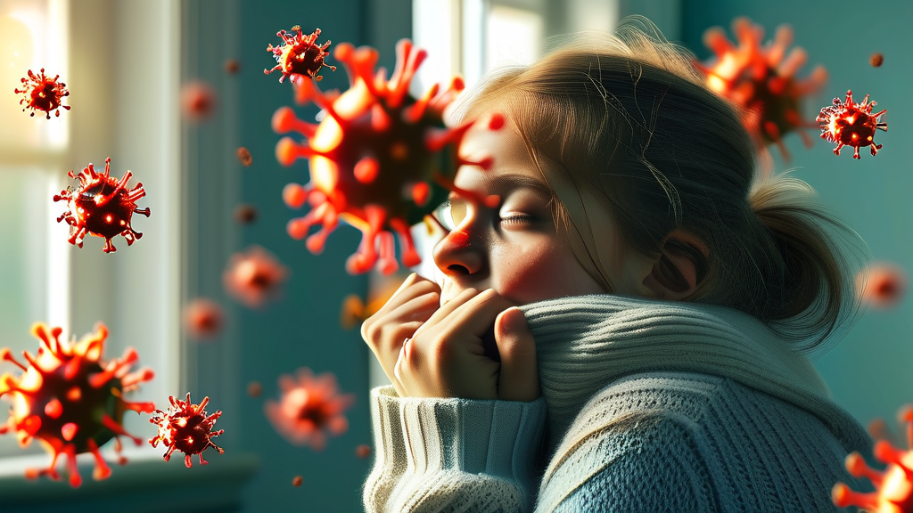 A090 질병코드와 관련된 주요 질환 (위장염, 결장염 등) (realistic 스타일)