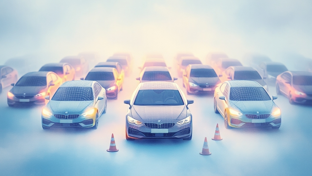 자동차보험, 왜 중요할까요? (watercolor 스타일)