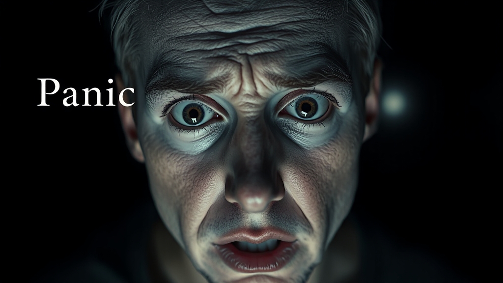 공황장애, 무엇일까요? (realistic 스타일)