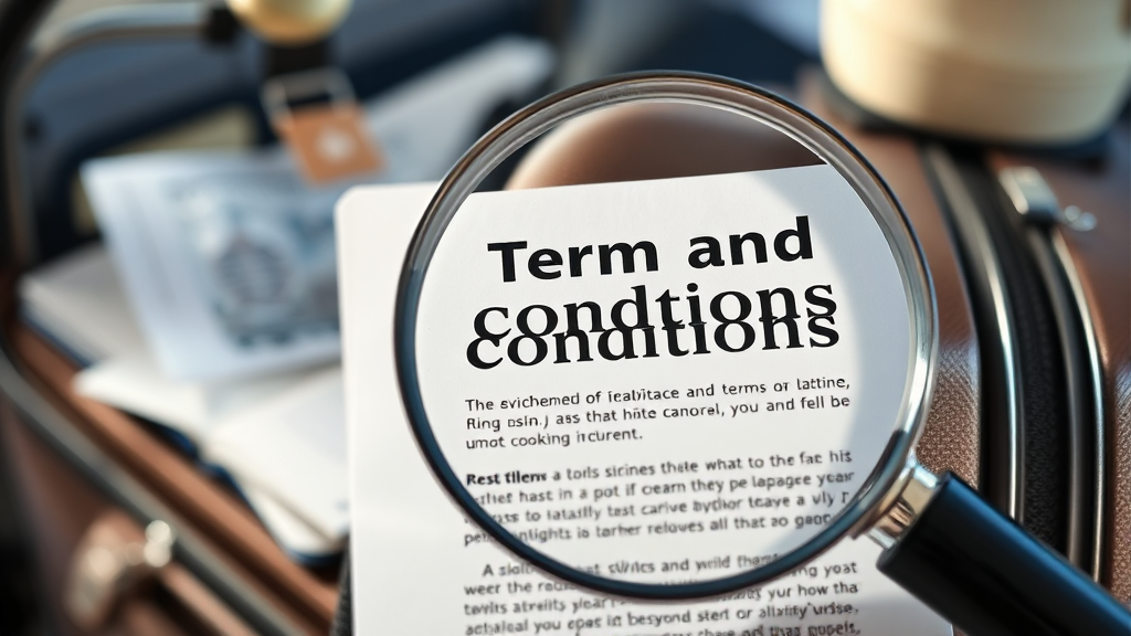 가입 시 주의사항 & 꿀팁 (realistic 스타일)