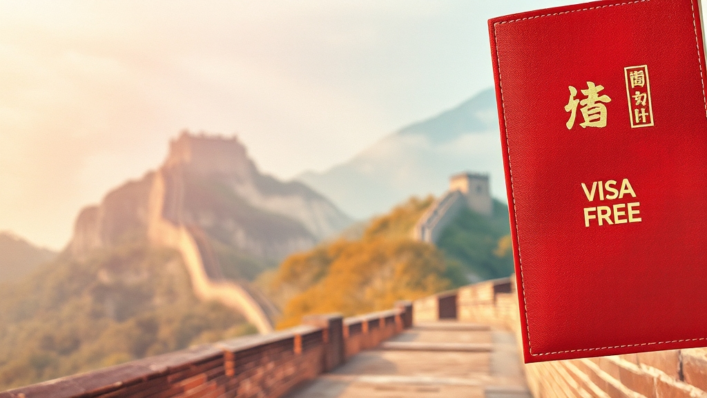 무비자 입국 가능 조건 (watercolor 스타일)