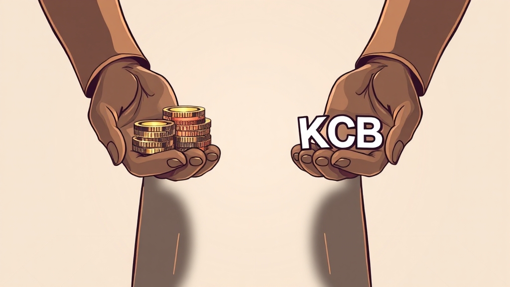 NICE vs KCB: 차이점 비교 (illustration 스타일)