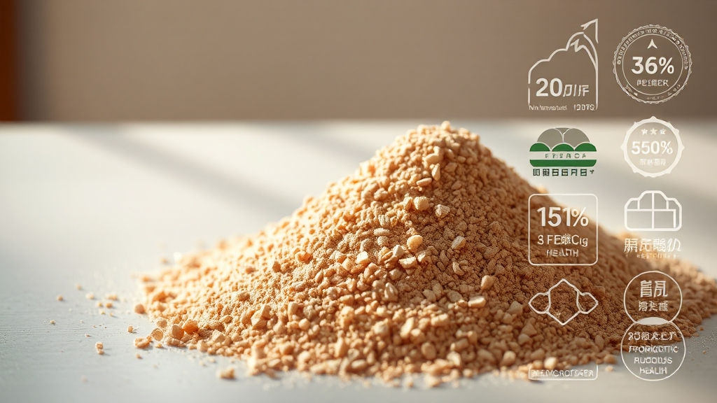 청국장 가루란? (realistic 스타일)