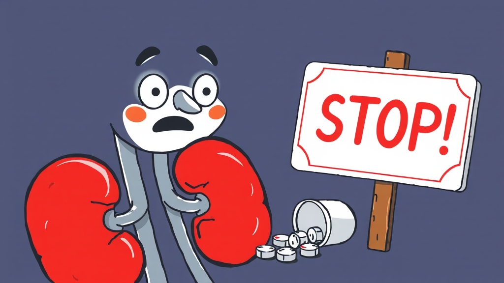 알부민 섭취 시 부작용 및 주의사항 (illustration 스타일)