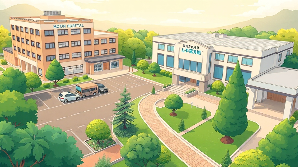 대구 장례식장 시설 정보 (cartoon 스타일)