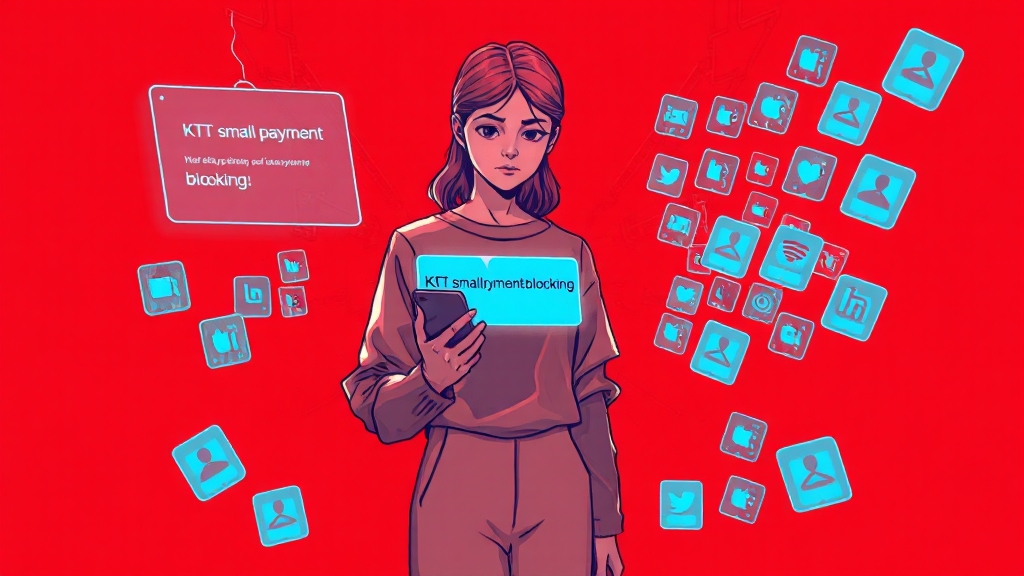 차단 후에도 문제 발생? 원인은? (illustration 스타일)