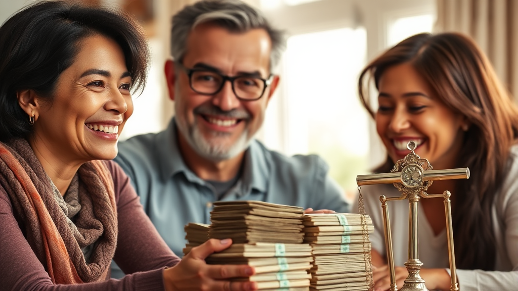 나이와 소득, 이것만 기억하세요! (realistic 스타일)