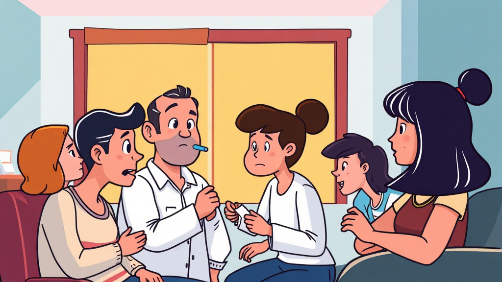 일반적인 증상 (cartoon 스타일)