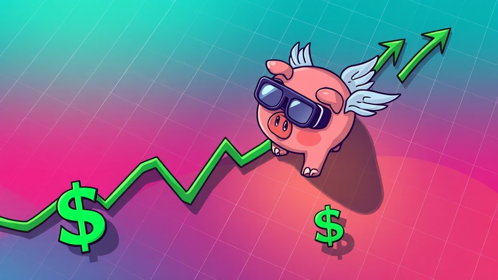 환율 변동과 투자 영향 (cartoon 스타일)