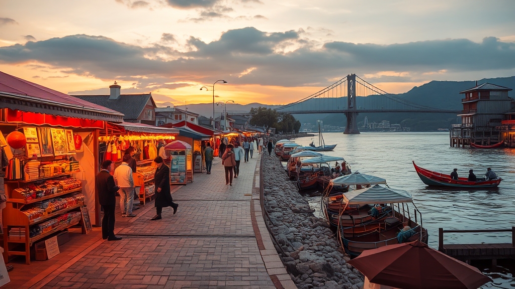 주변 여행 정보 (realistic 스타일)