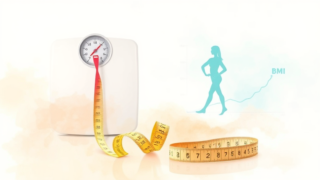 BMI 계산 결과 해석 (watercolor 스타일)