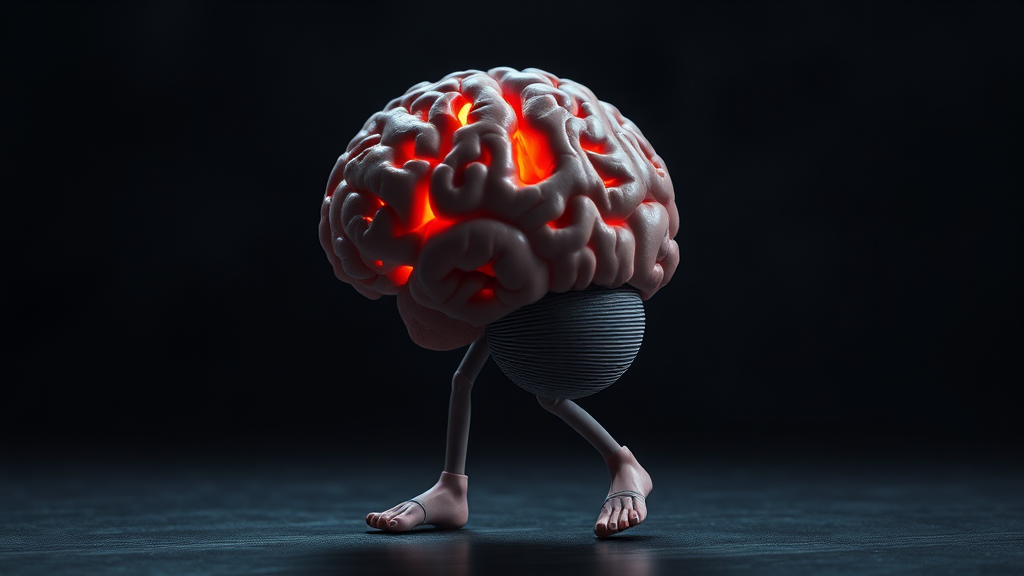 소뇌위축증, 무엇일까요? (realistic 스타일)